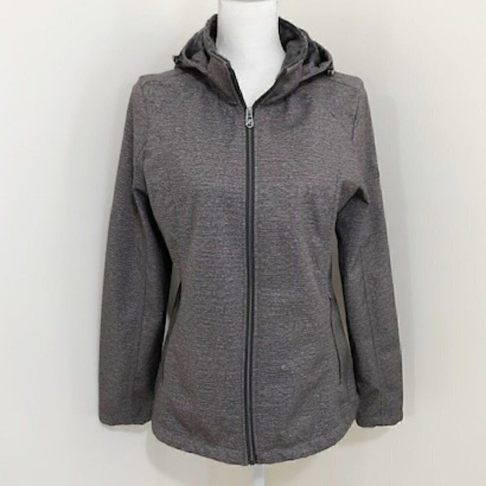 ZEROXPOSUR Plush Lined Soft Shell Hooded Jacket